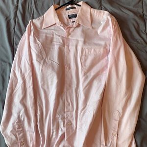 Beautiful pink fitted button down shirt